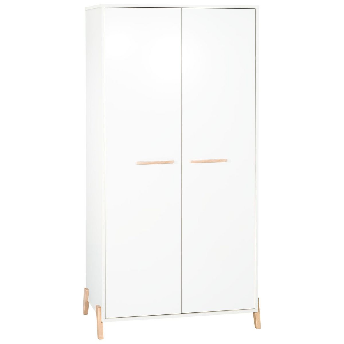 Baby Price Armoire Bebe 2 Portes Joy Coloris Naturel Pas Cher A Prix Auchan