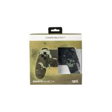 Manette filaire camouflage PS4