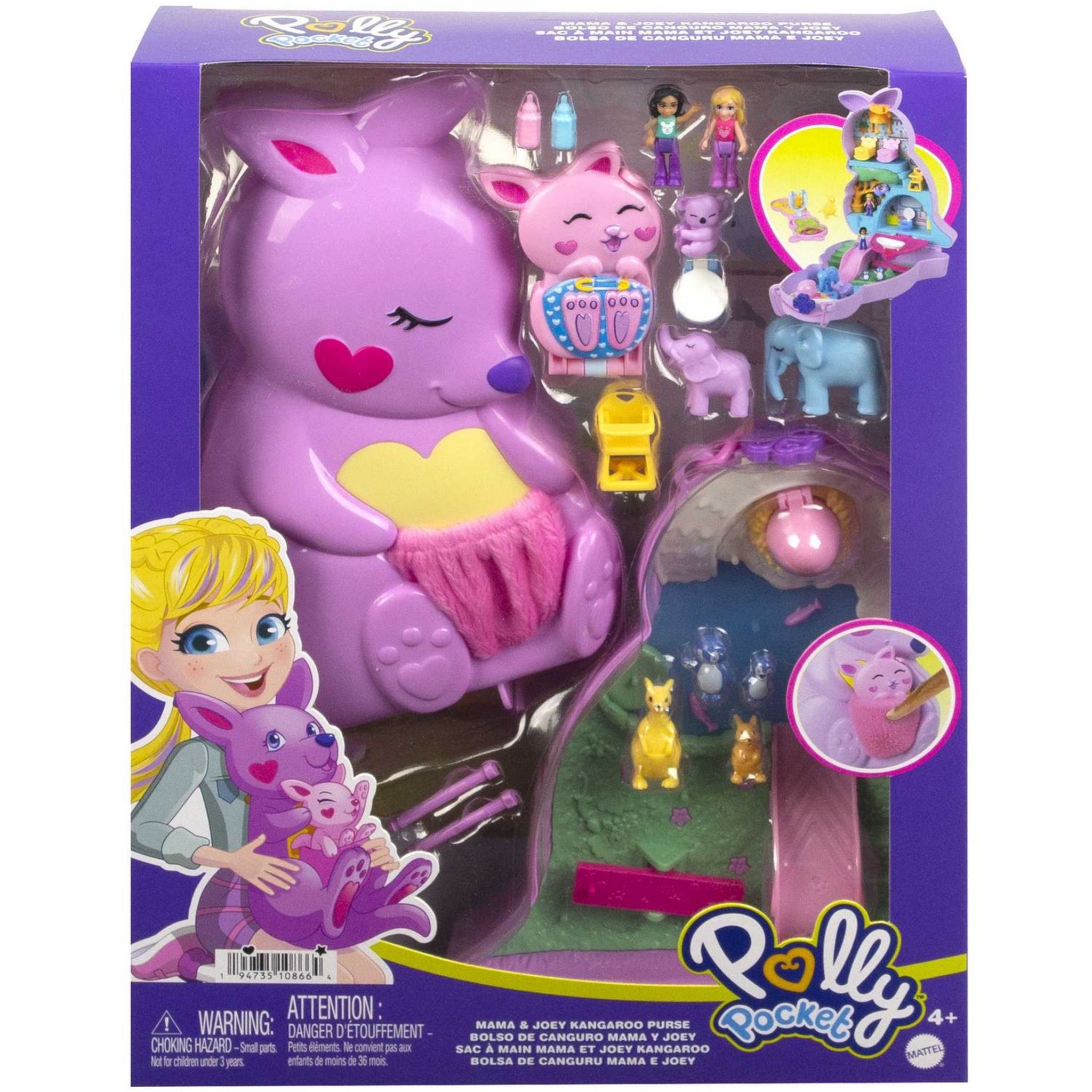 Polly Pocket - Coffret Cupcake - Mini-Univers - 4 Ans Et +