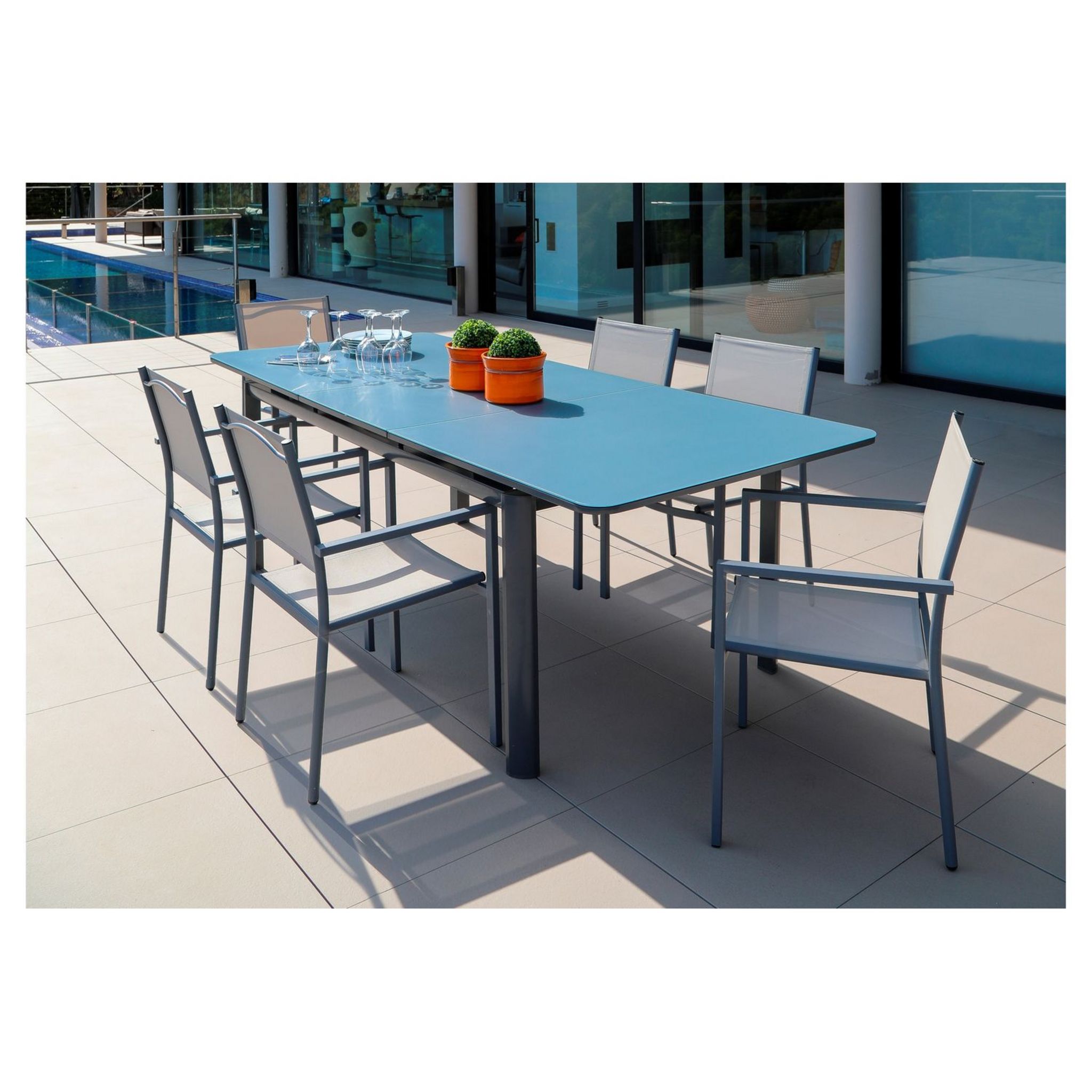 Table extensible de jardin - Meubles de jardin