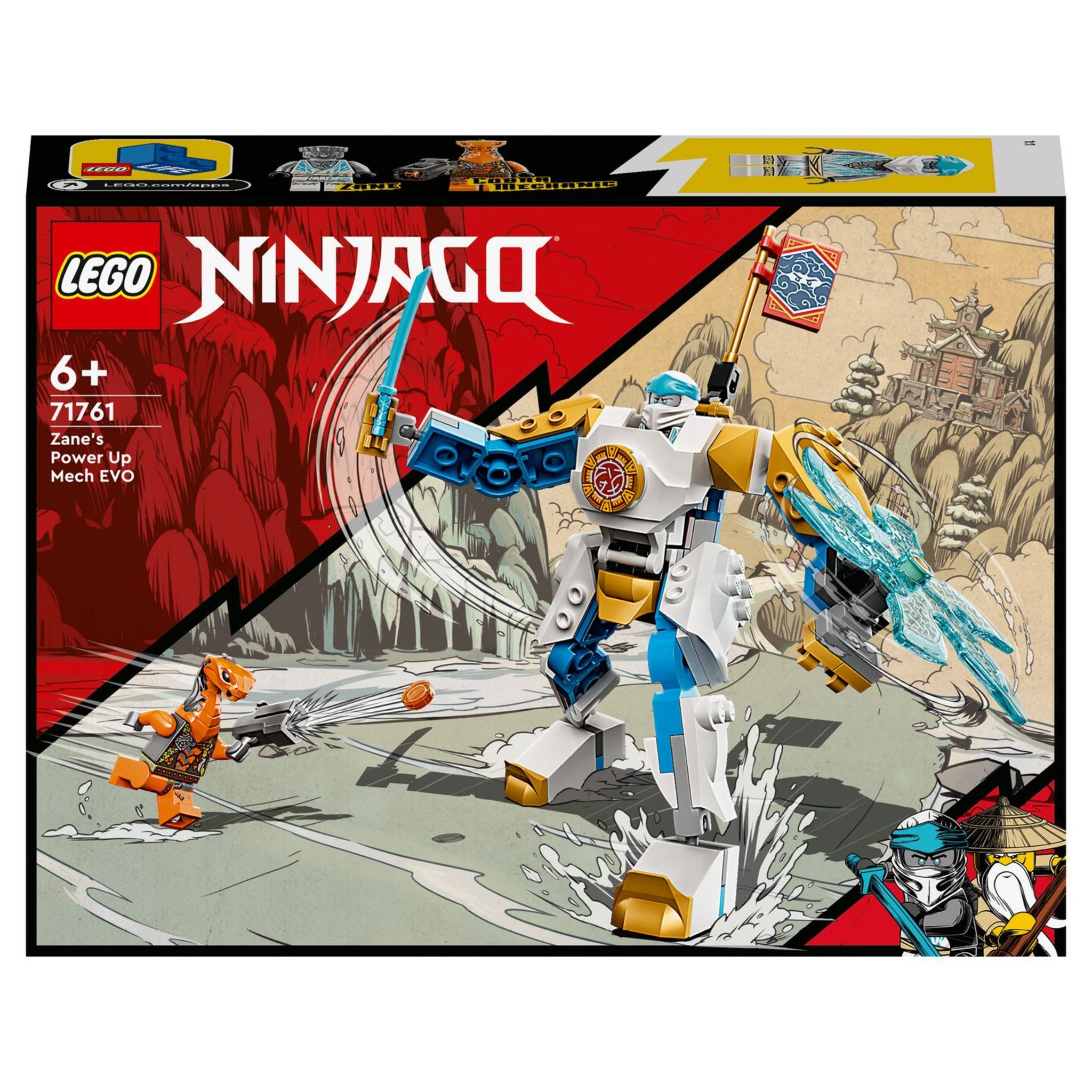 LEGO® NINJAGO 71792 Le Robot Bolide Transformable de Sora, Jouet de Ninja  pour Enfants 8 Ans bleu - Lego