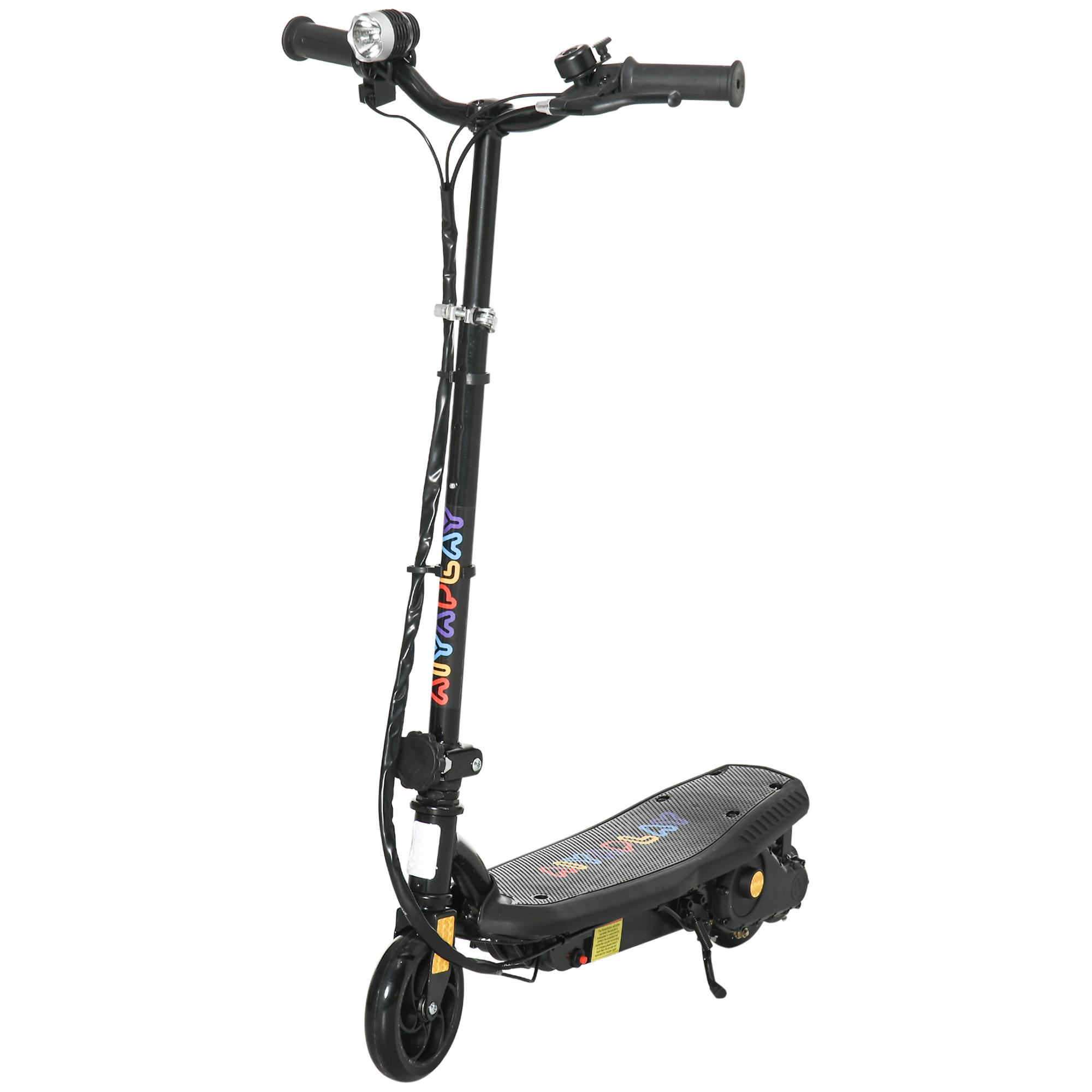 TROTTINETTE électrique avec selle 120 W, coloris noir