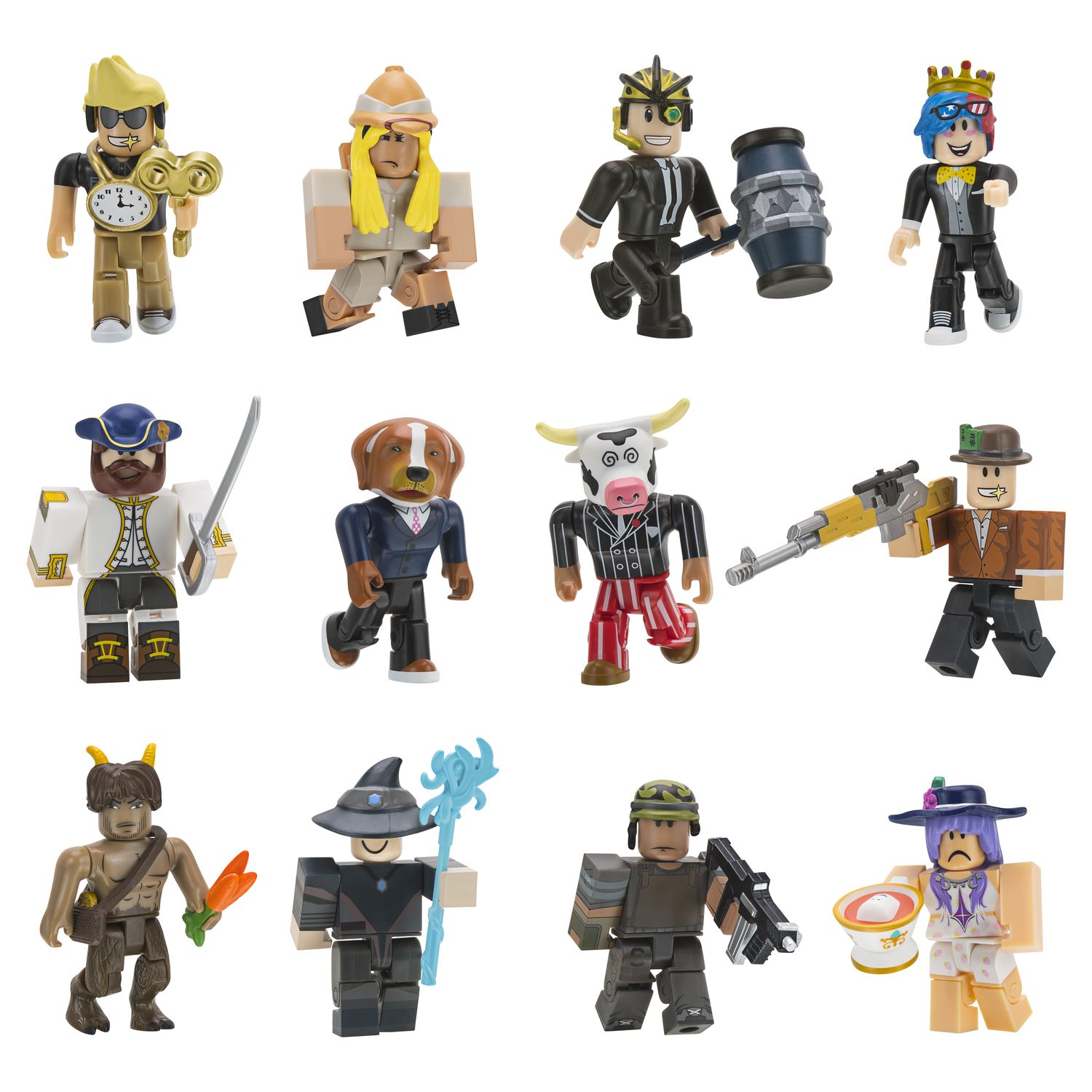 JAZWARES Roblox Action Collection - Pack de 12 figurines de la