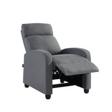 Fauteuil relax push back TENNESSEE (Gris)