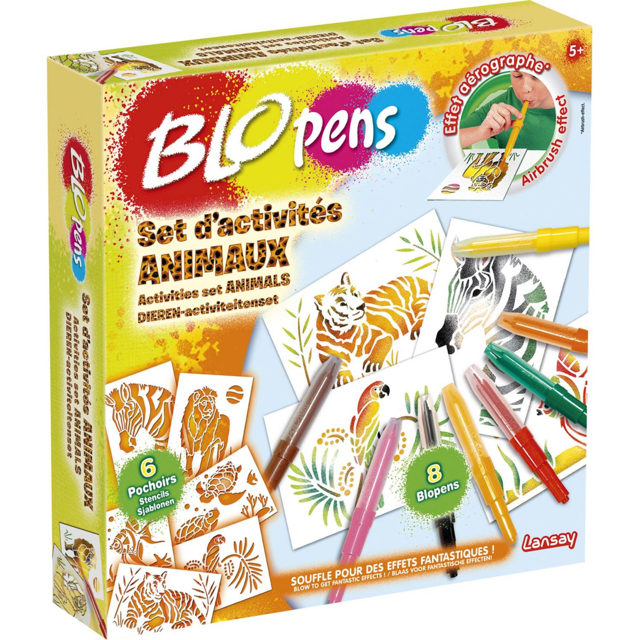 Coffret Blopens - set d'activités bébés animaux LANSAY : le coffret à Prix  Carrefour