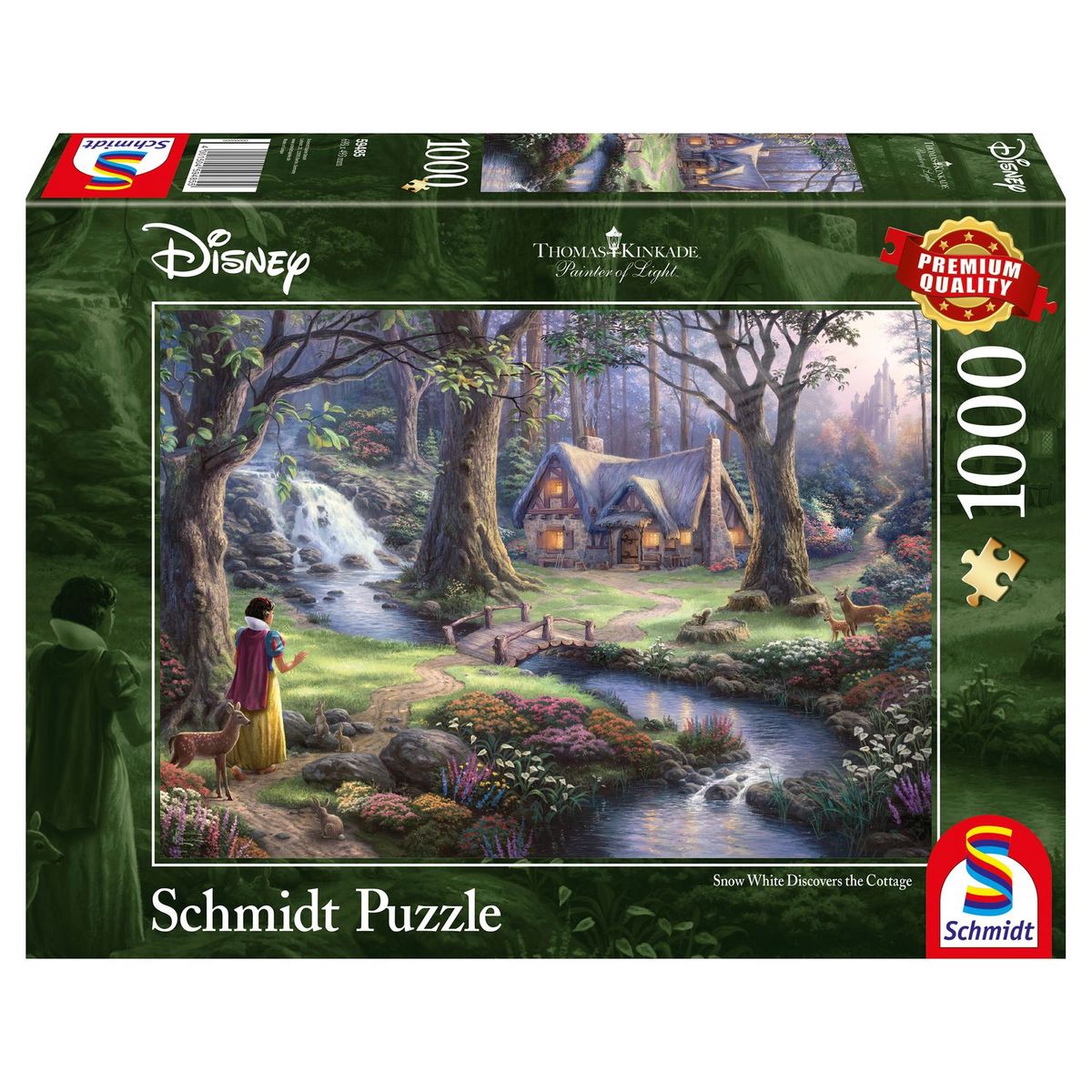 Schmidt Puzzle 1000 pièces - Disney, Blanche-Neige