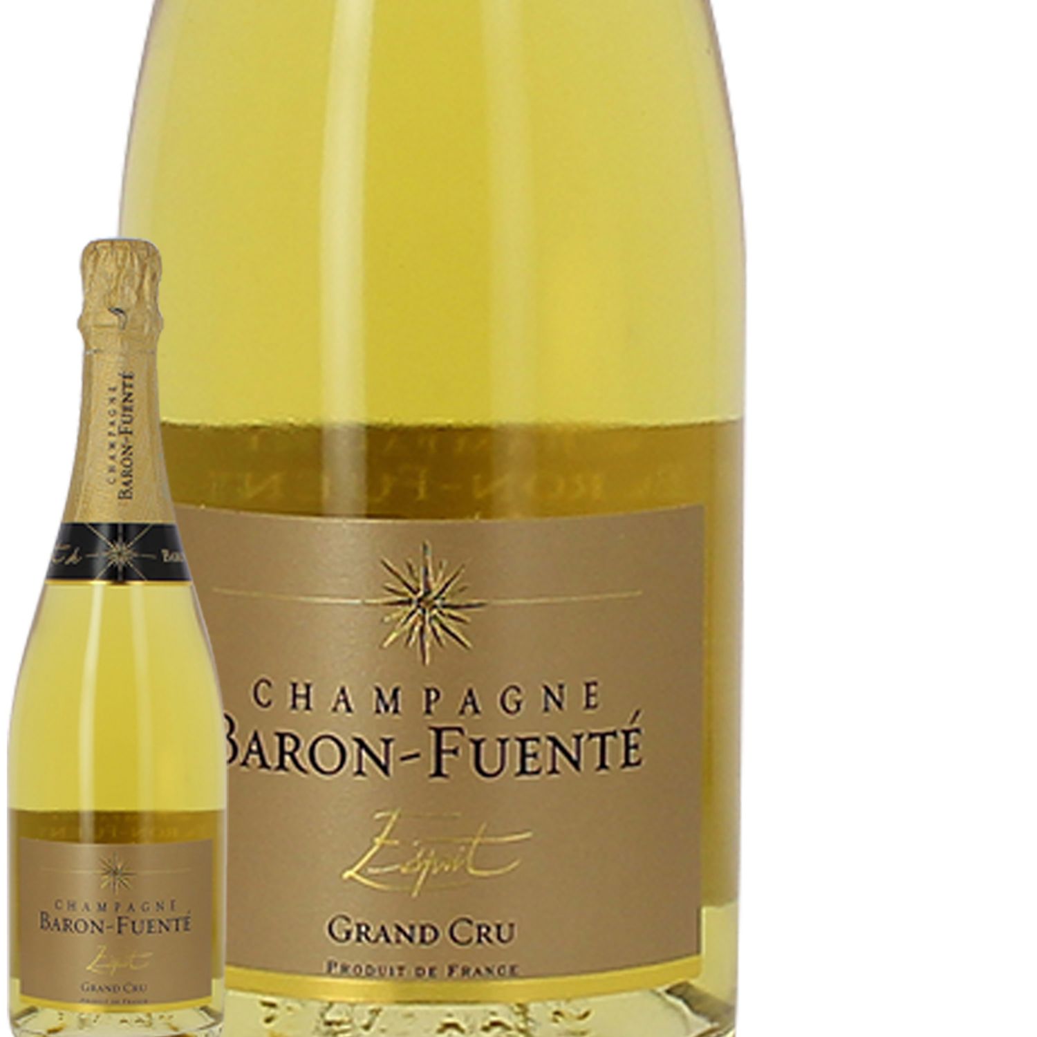 Шампань Гранд Валей. Baron fuente Champagne 1967.