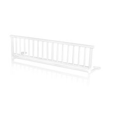 BANNINI Barrière de lit enfant en bois 130 cm Rocco (Blanc)