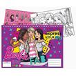  Cahier de dessin, livre de coloriage A4 + Stickers Barbie
