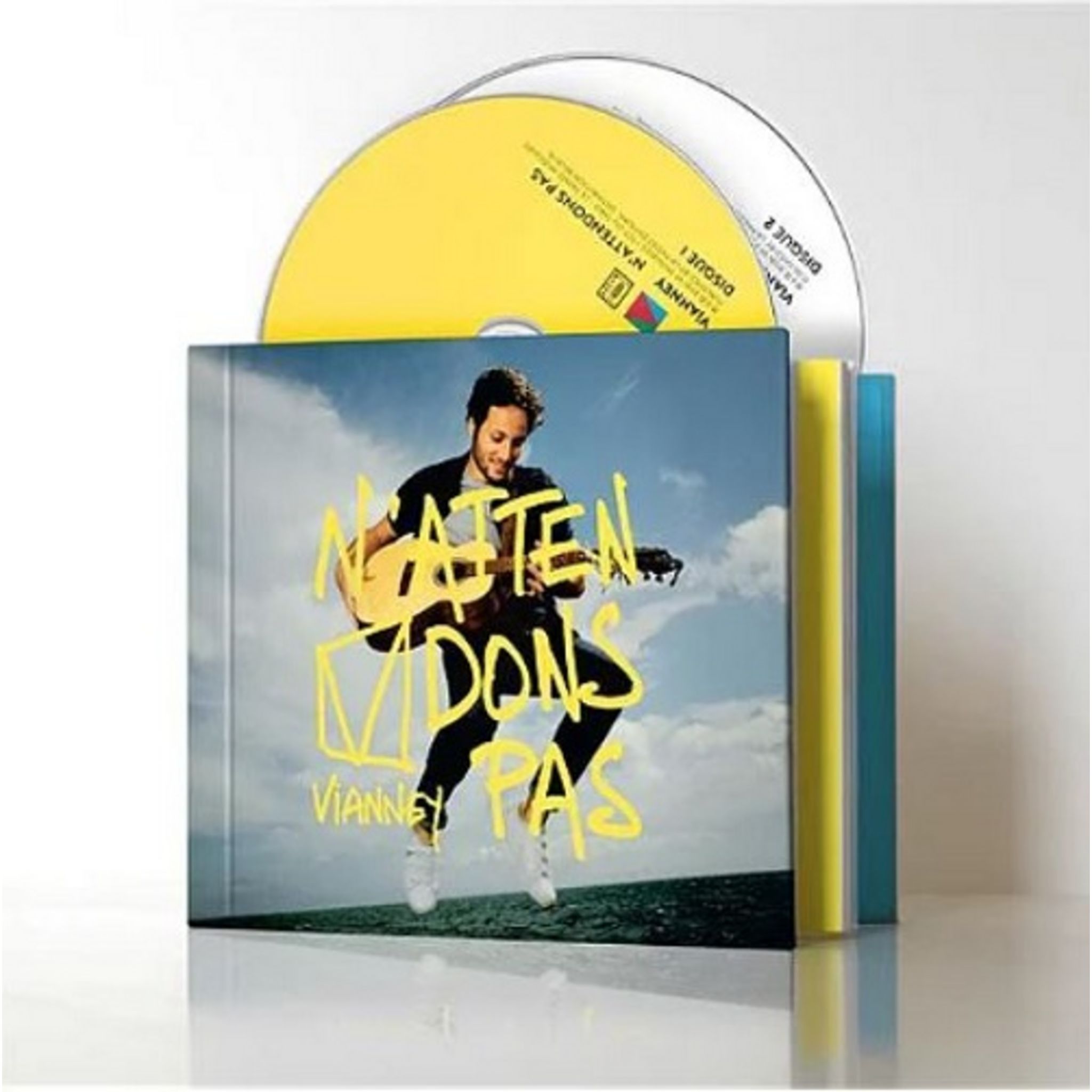 VIANNEY : PAS LA ♢ RARE Promo CD Single ♢