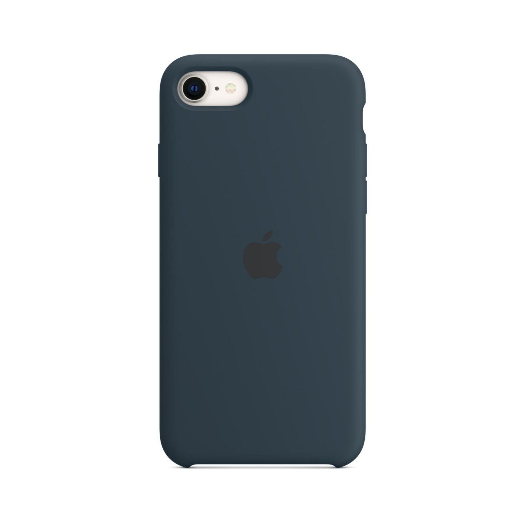 APPLE Coque iPhone 7/8/SE Silicone bleu nuit pas cher 
