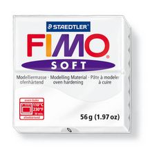 Pâte Fimo Soft blanc 57g