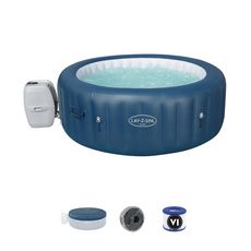 BESTWAY Spa gonflable rond 4-6 places Lay-Z-Spa® Milan Airjet Plus