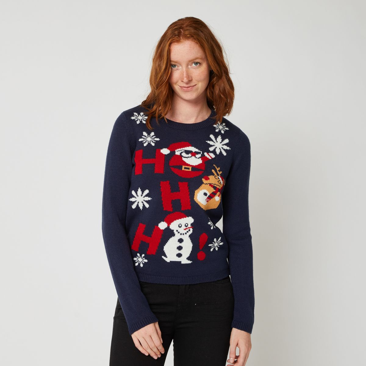 Pull moche noel femme pas cher sale