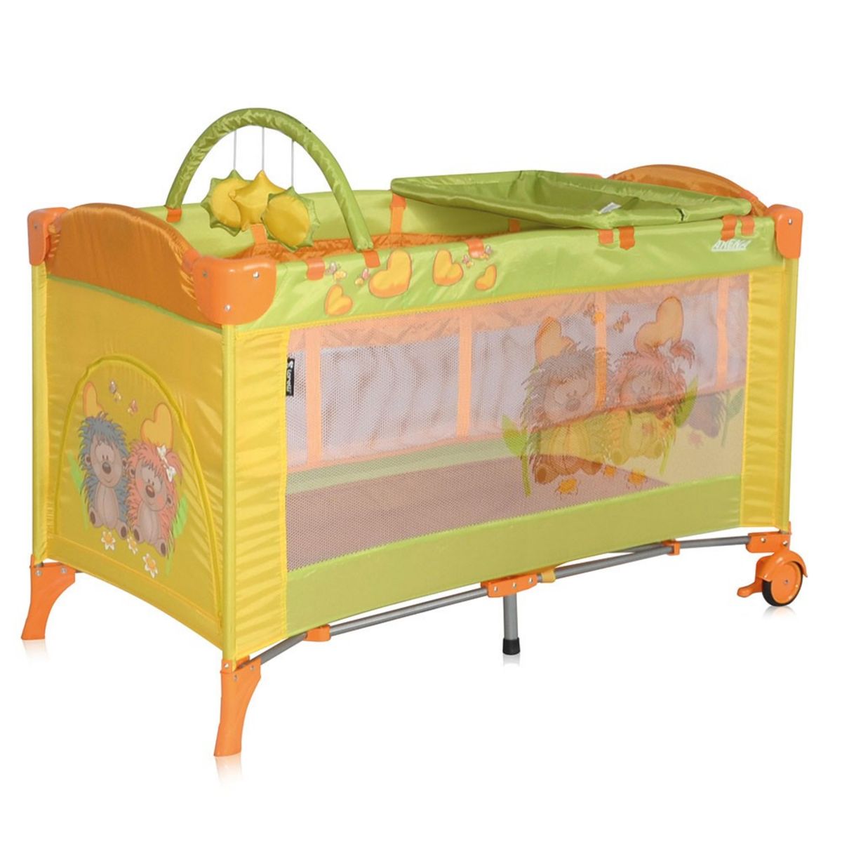 кровать манеж bertoni lorelli nanny 2