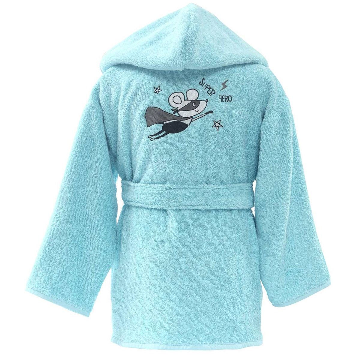 Peignoir de bain enfant SUPER HEROS