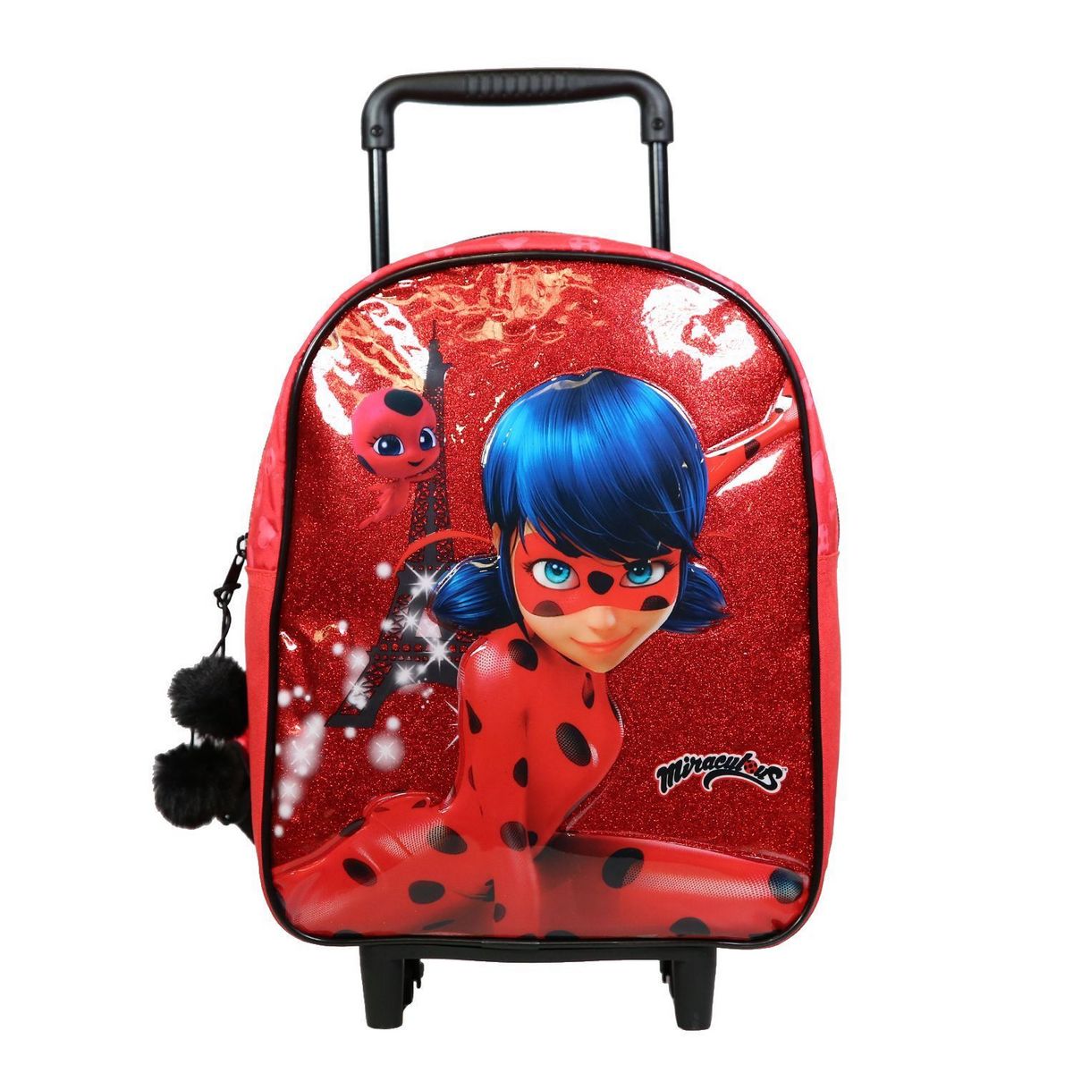 Bagtrotter Sac dos roulettes 34 cm maternelle Miraculous