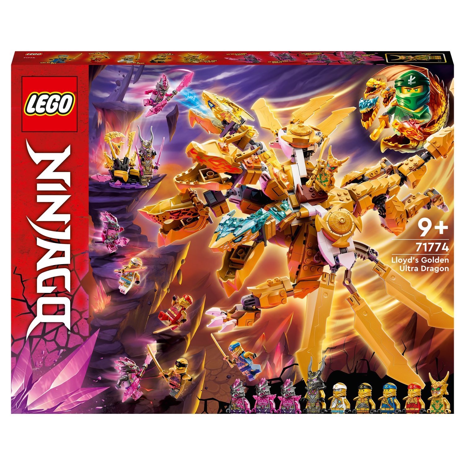 LEGO® NINJAGO® - L'ultra dragon d'or de Lloyd - 71774 au meilleur prix