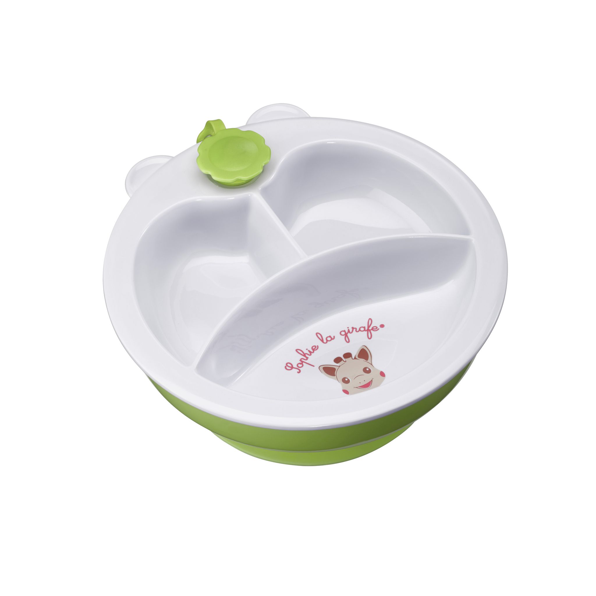 Assiette Chauffante pour bébé avec ventouse