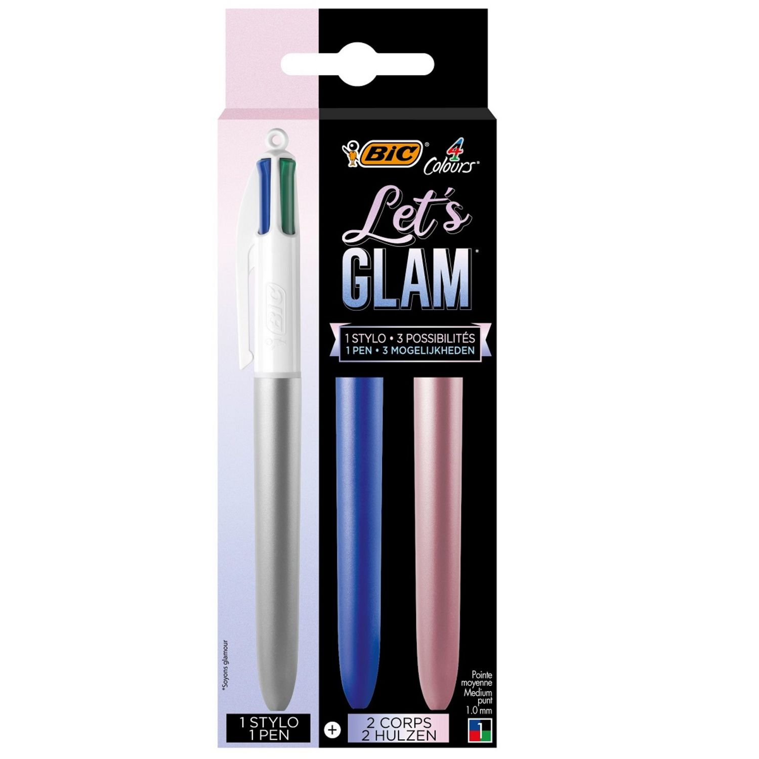 Stylo Bic 4 Couleurs Glacé - A partir de 1,90 € | Stylo publicitaire 4  couleurs