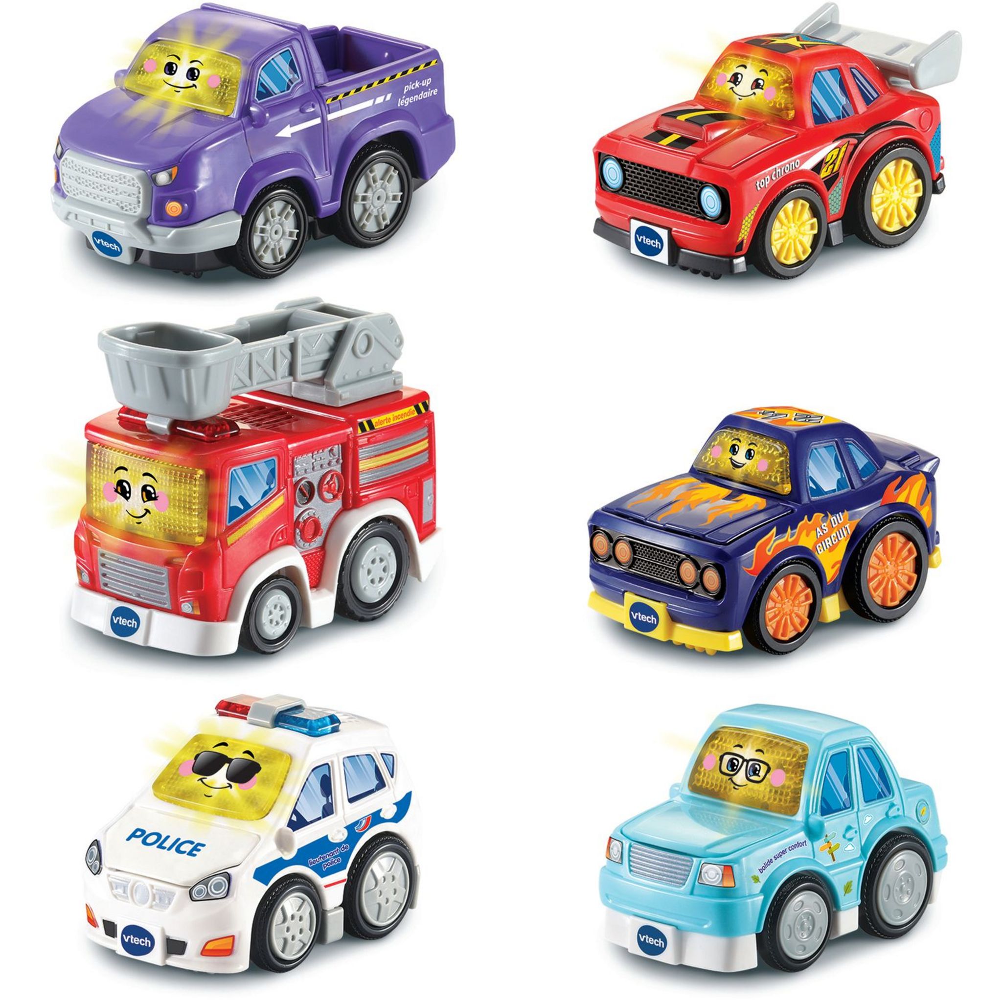 Coffret Trio des Tut Tut Bolides de Vtech - Française 