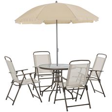 Table de jardin Insert pour parasol Différentes Couleurs Disponibles 
