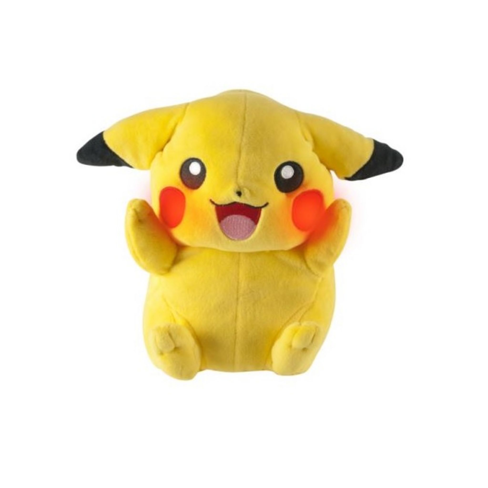 TOMY Peluche Pikachu lumineuse 20cm pas cher 