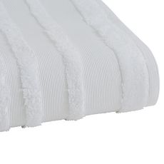 ACTUEL Maxi drap de bain uni en coton égyptien 650 gr/m2 (Blanc)