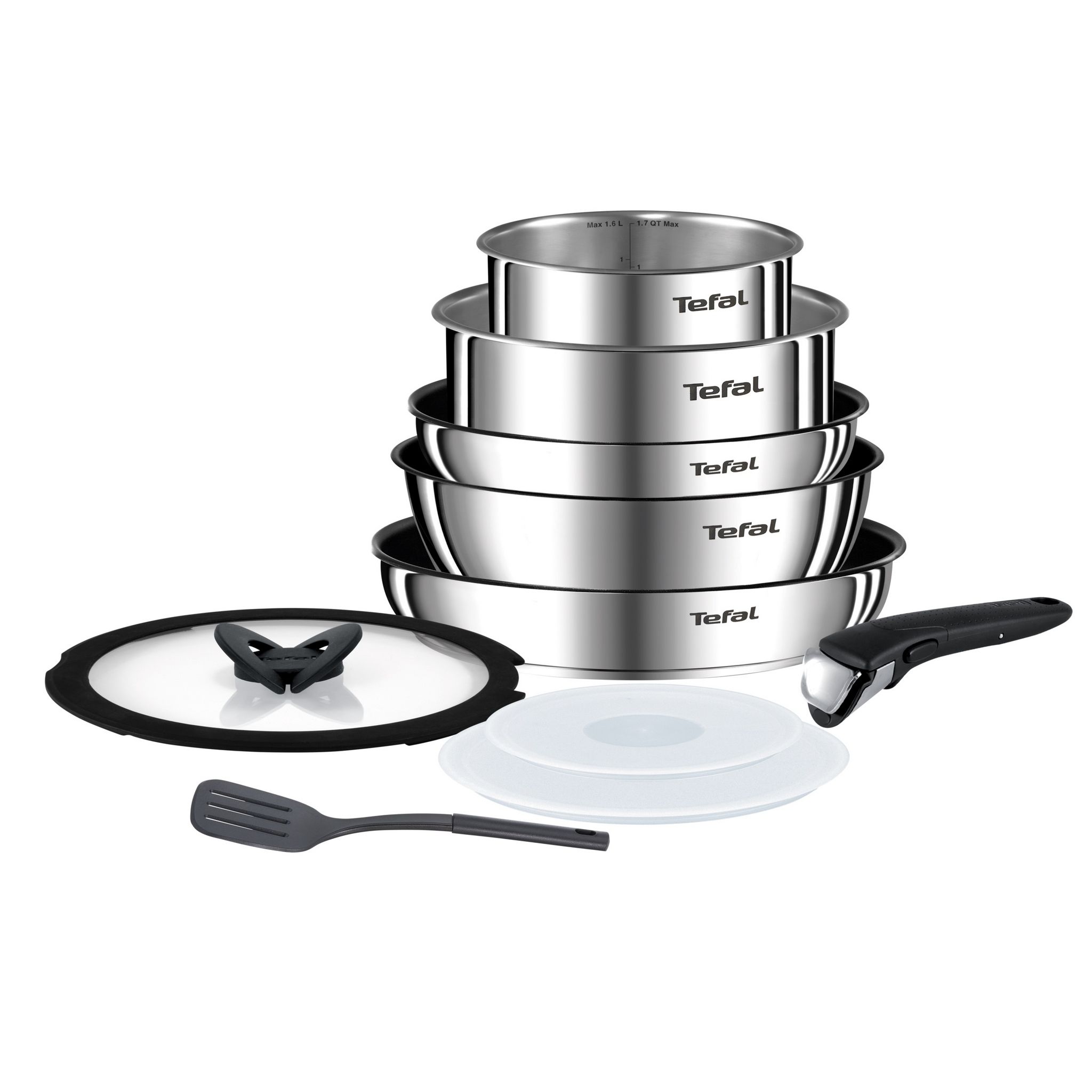 Auchan : batterie de cuisine Tefal Emotion 10 pièces tous feux dont  induction à 49,99 €