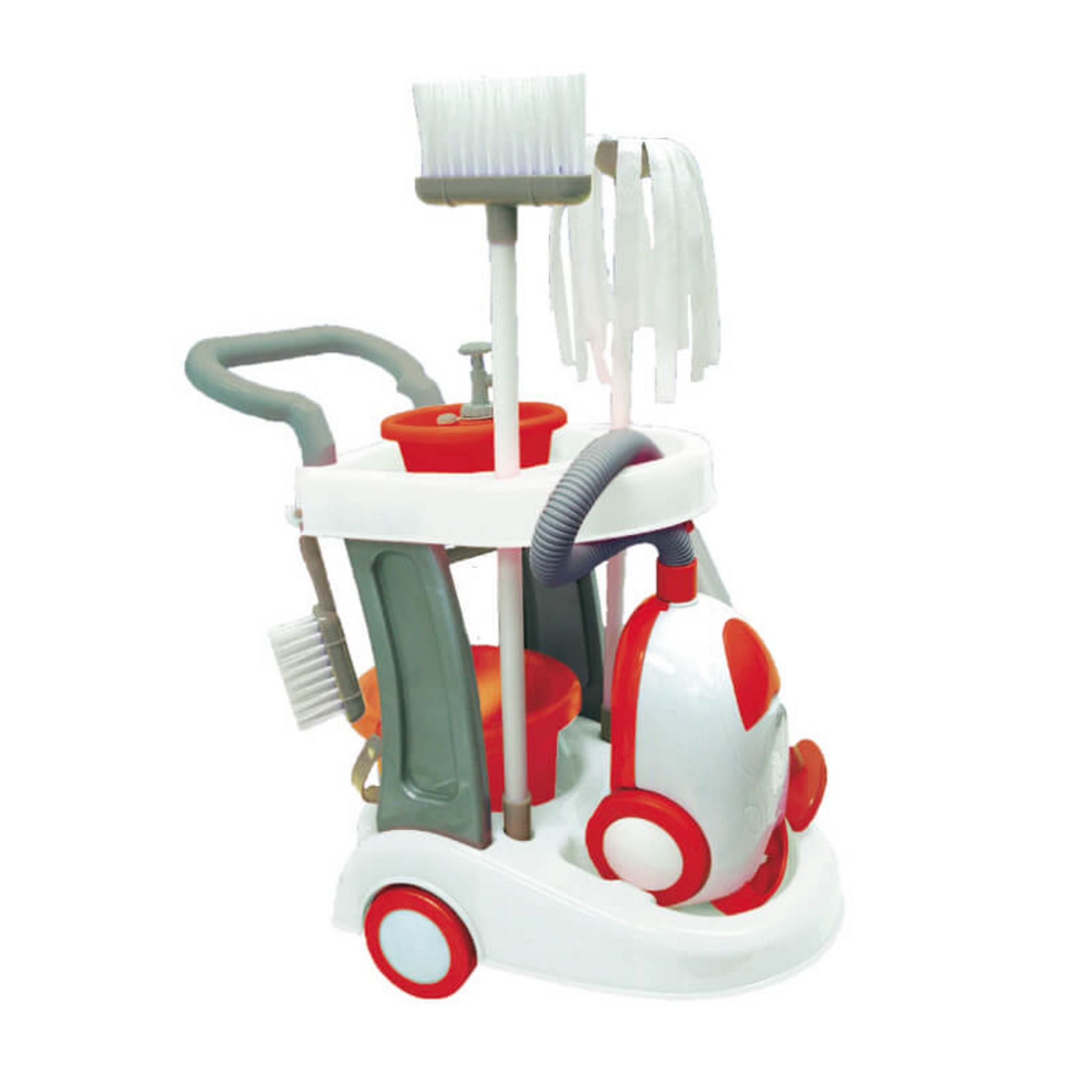 Smoby Chariot de ménage enfant aspirateur balai Rowenta