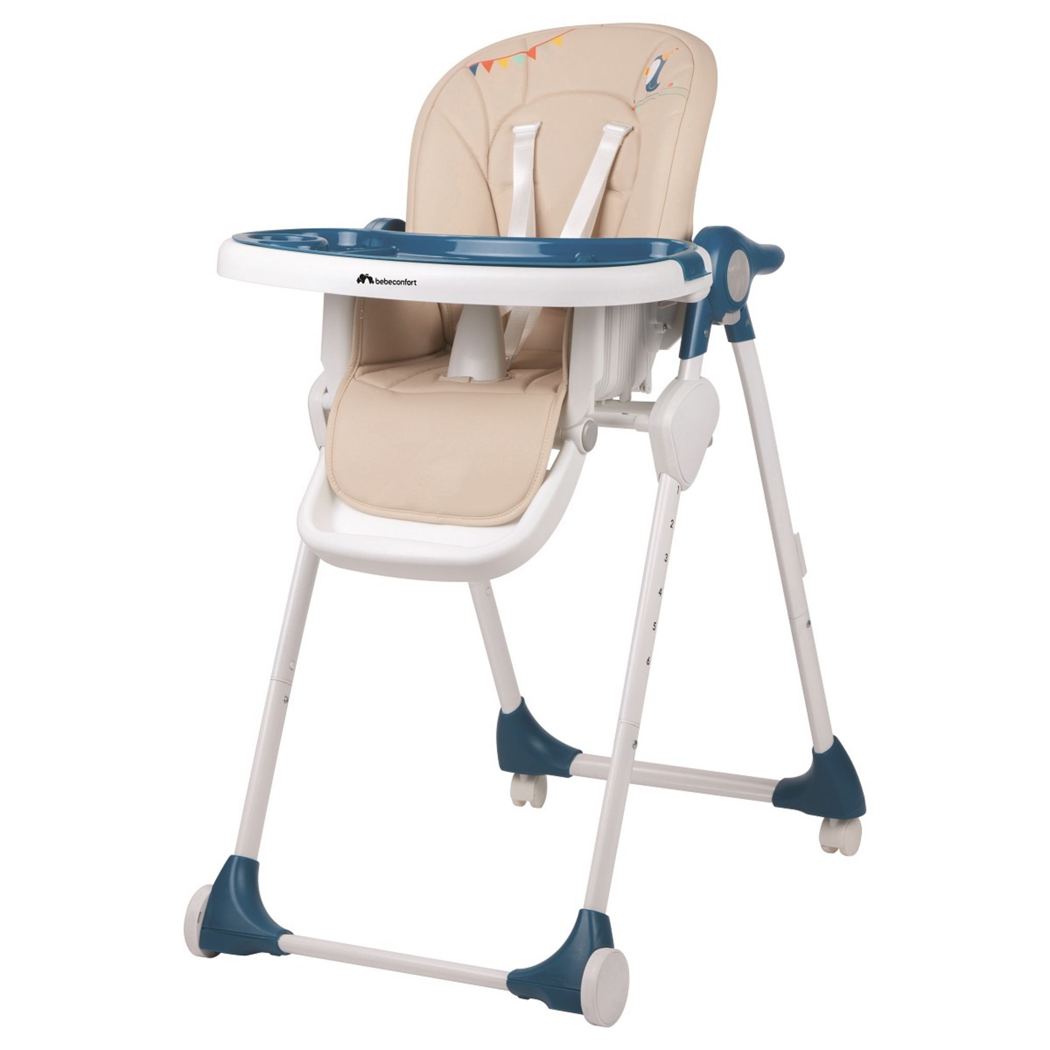 Chaise haute bébé CONFORT 2 en 1 - Dès 6 mois - AT4 - Mycarsit