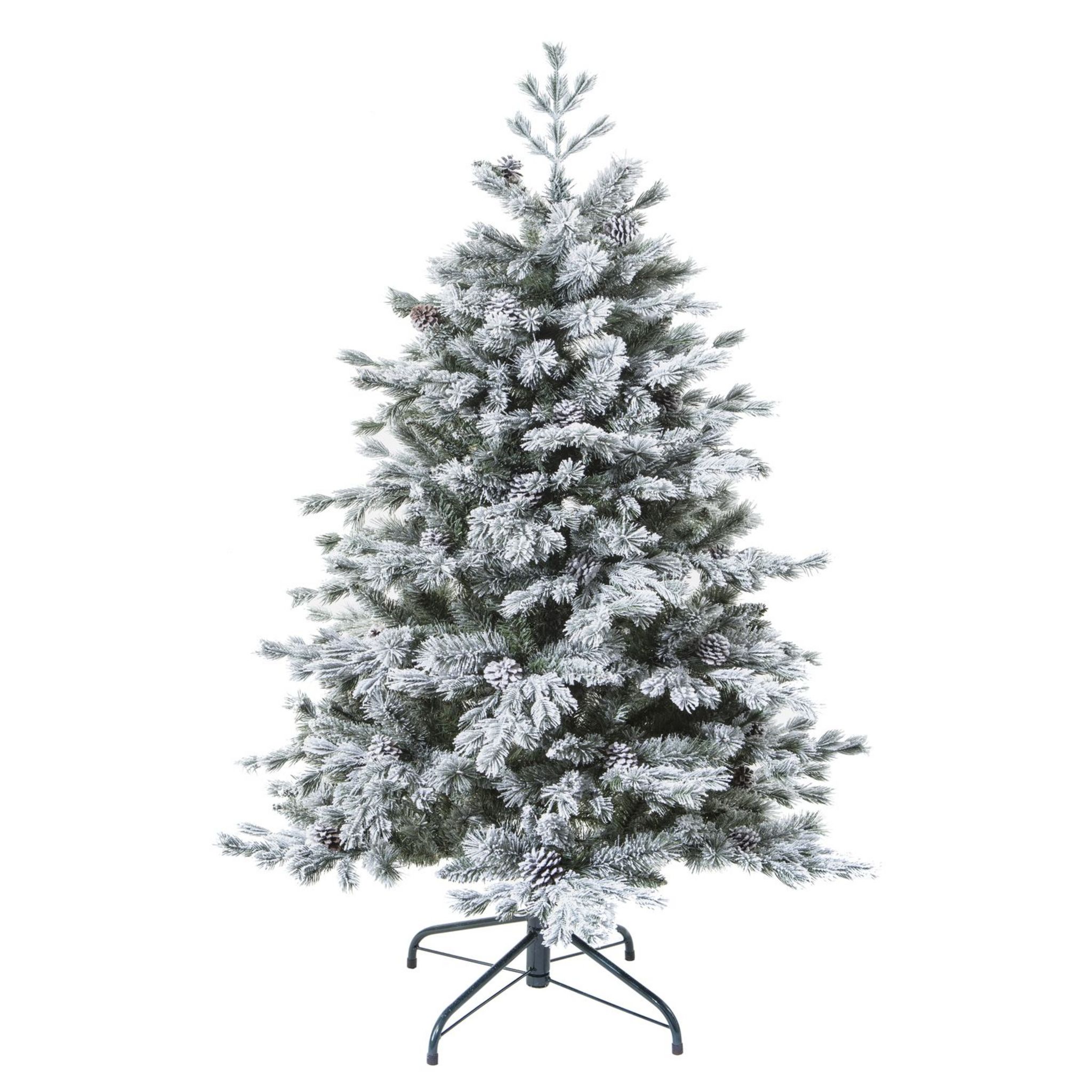 Sapin de Noël Artificiel - 650 Branches épaisses - Modèle Tallinn - H. 180  cm - Vert