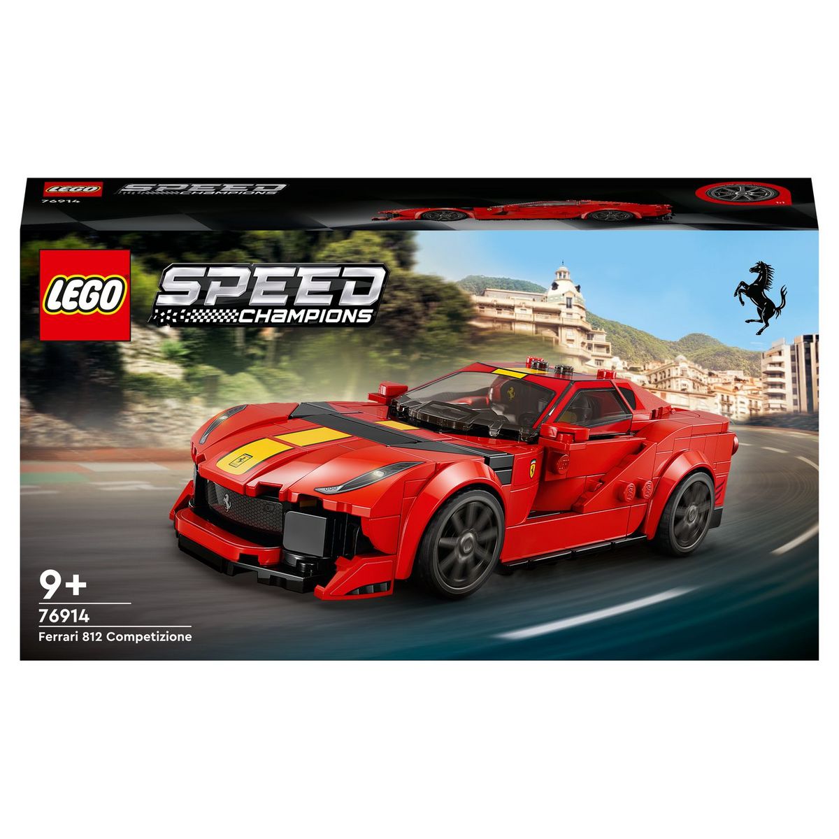 LEGO Speed Champions 76914 - Ferrari 812 Competizione, Kit de Maquette de  Voiture de Sport, Série 2023, Set de Véhicule à Collectionner pas cher 