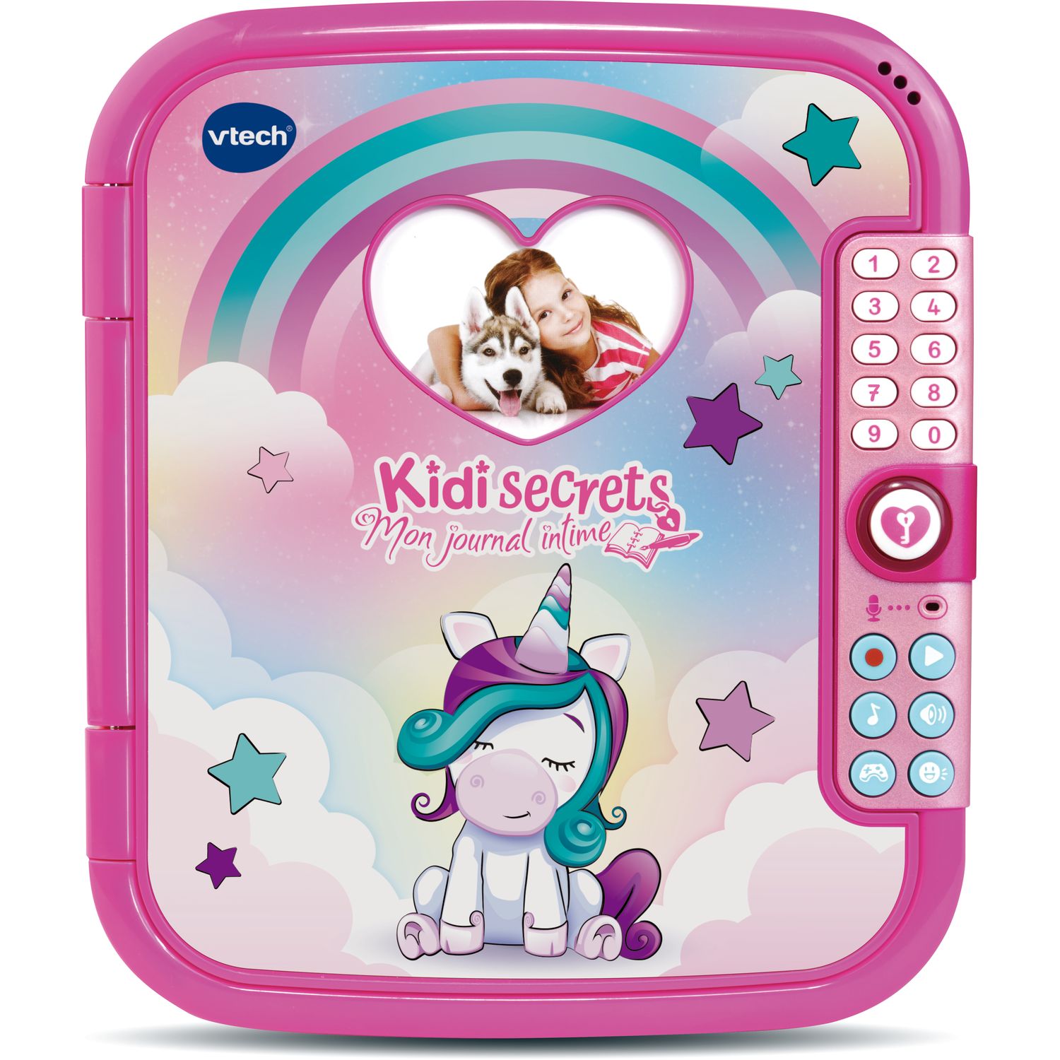 VTECH - Lovelies - Emmy, Mon Bébé Licorne Magique rose - Vtech