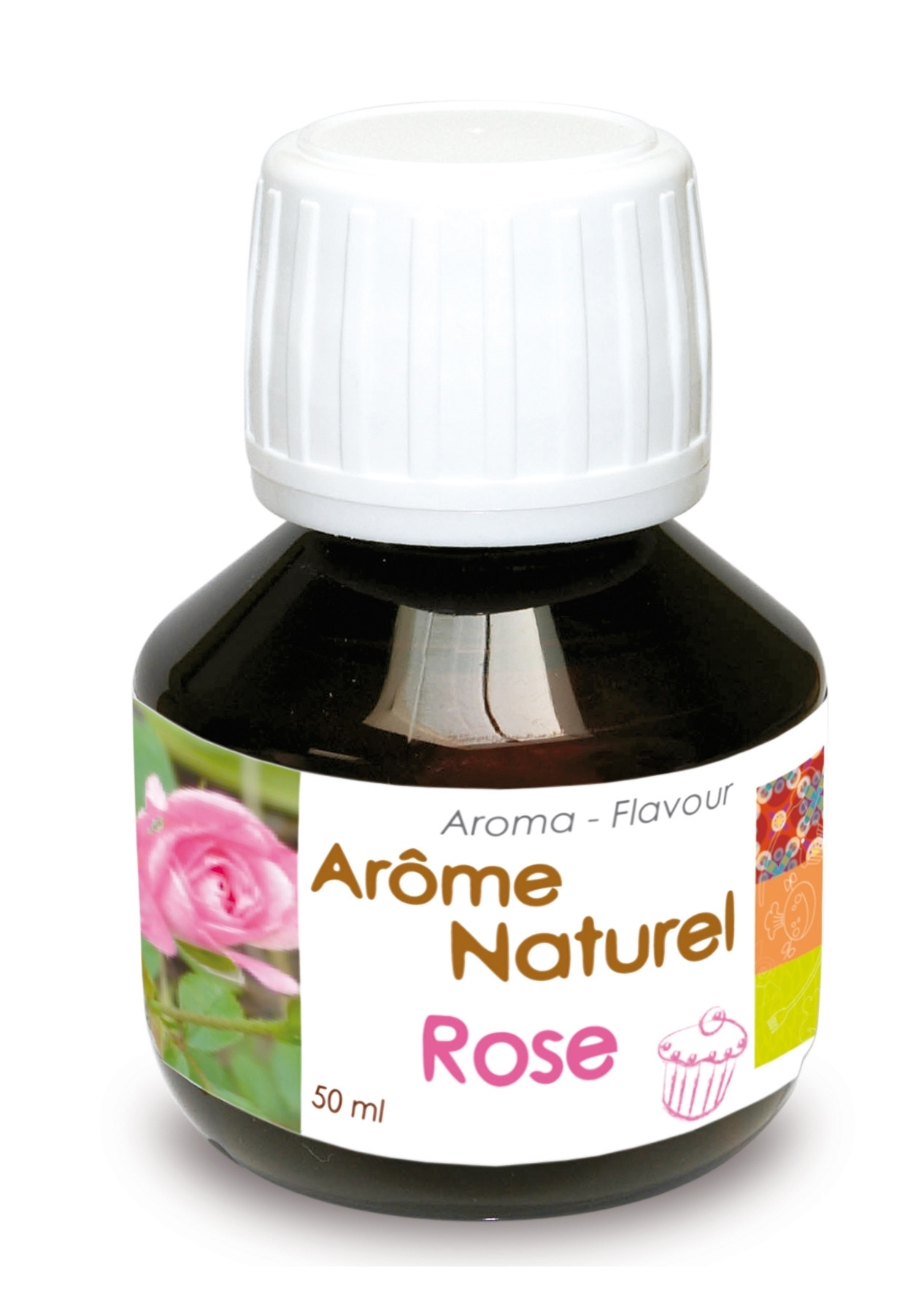 ScrapCooking® Arôme alimentaire naturel Rose 50 ml pas cher