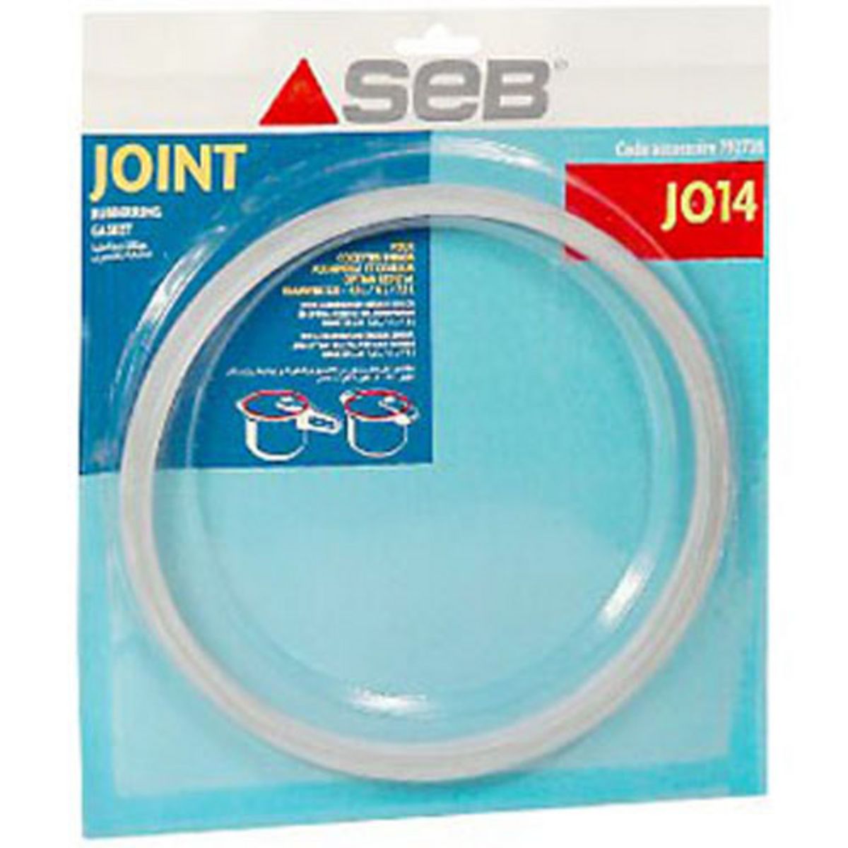 SEB Joint autocuiseur resistal 792728 4,5-6-7,5L Ø22cm gris - Cdiscount  Maison