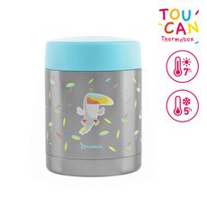 BADABULLE Boîte isotherme chaud/froid en inox Thermobox Toucan
