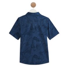 IN EXTENSO Ensemble chemise + t-shirt garçon (Bleu foncé)