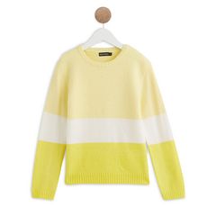IN EXTENSO Pull fille (Jaune)
