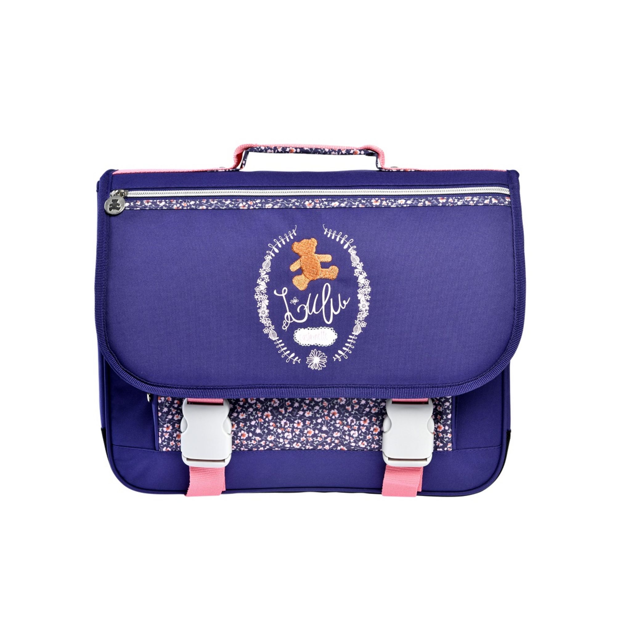 LULU CASTAGNETTE Cartable 38cm violet LULU CASTAGNETTE pas cher