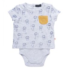 In Extenso T Shirt Body 2 En 1 De Naissance Bebe Garcon Pas Cher A Prix Auchan