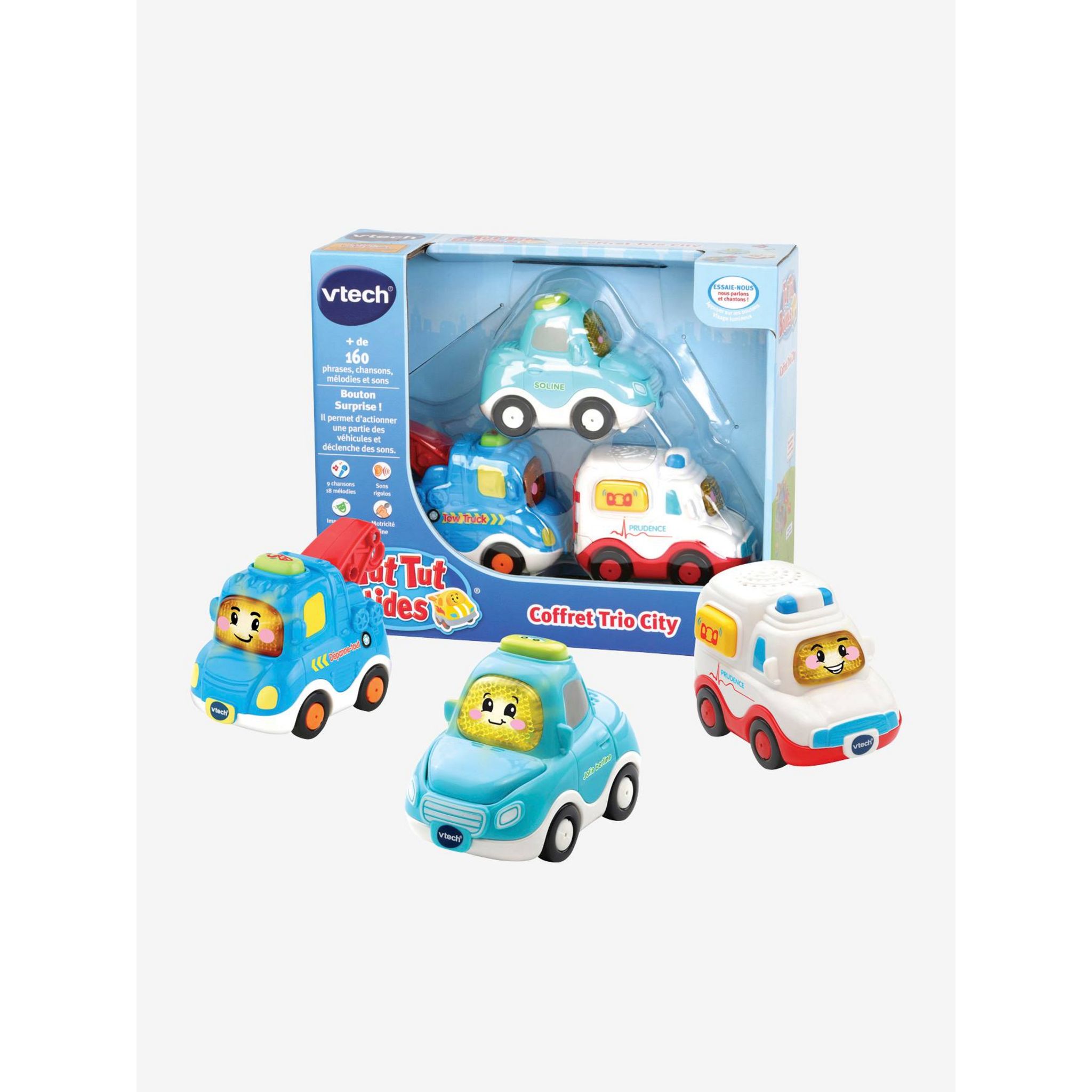 VTech - Tut Tut Bolides Coffret Trio Minnie, Daisy et Mickey