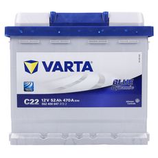 Varta Batterie Varta Blue Dynamic C22 12v 52ah 470A 552 400 047