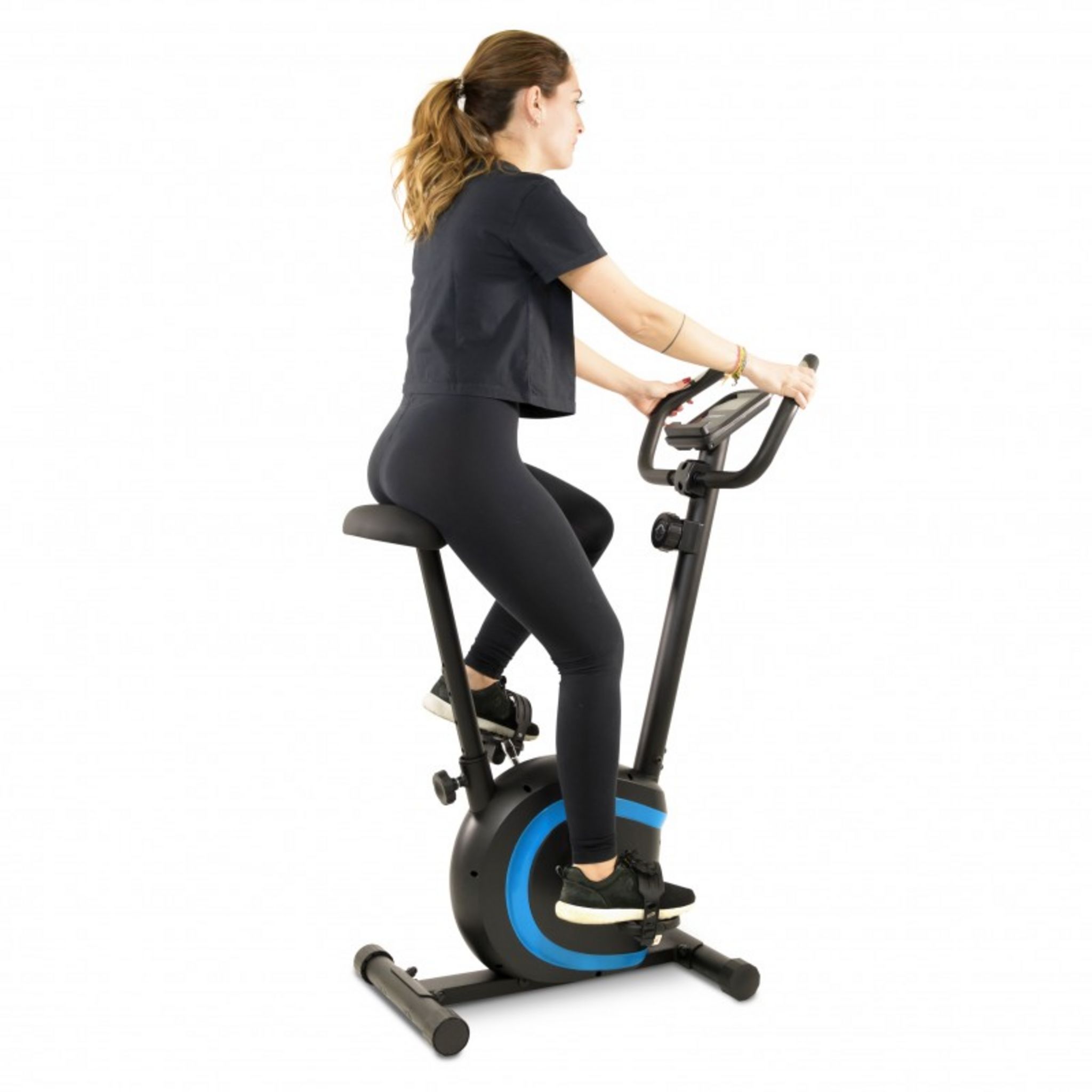 Vélo spinning à roue magnétique pour exercices cardio training interieur