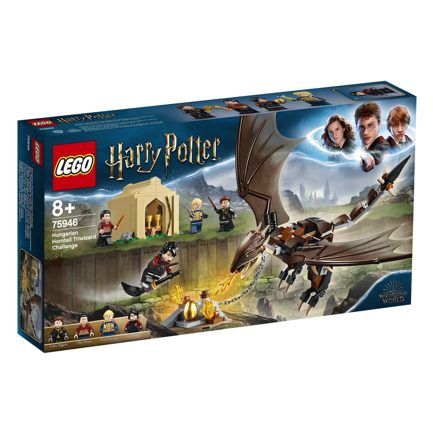 LEGO Harry Potter 76420 - Le Tournoi des Trois Sorciers : le lac noir, Jouet  avec Maquette de Bateau et 5 Minifigurines pas cher 