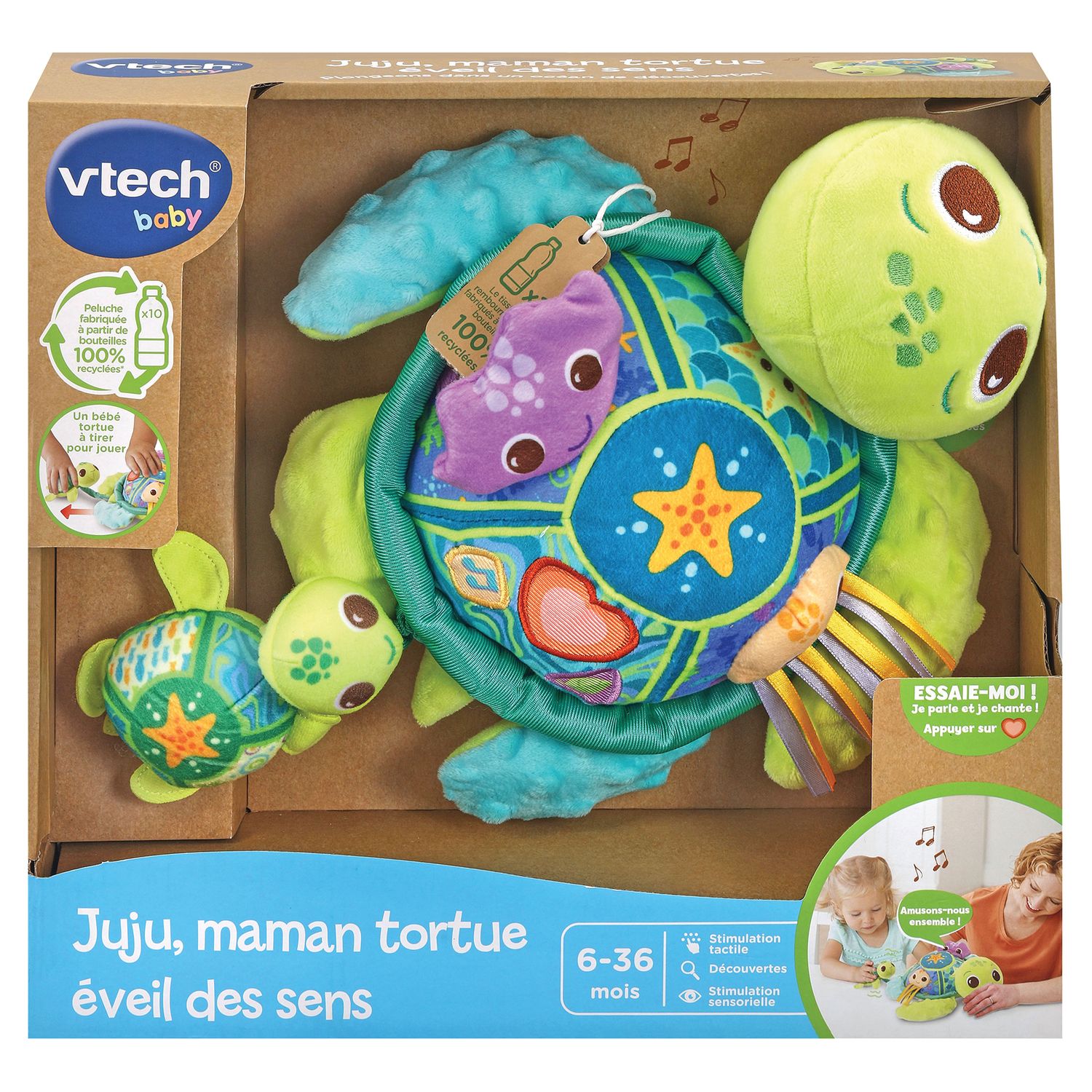 Coffret naissance éveil des sens Bleu de Vtech, Jouets d'activités