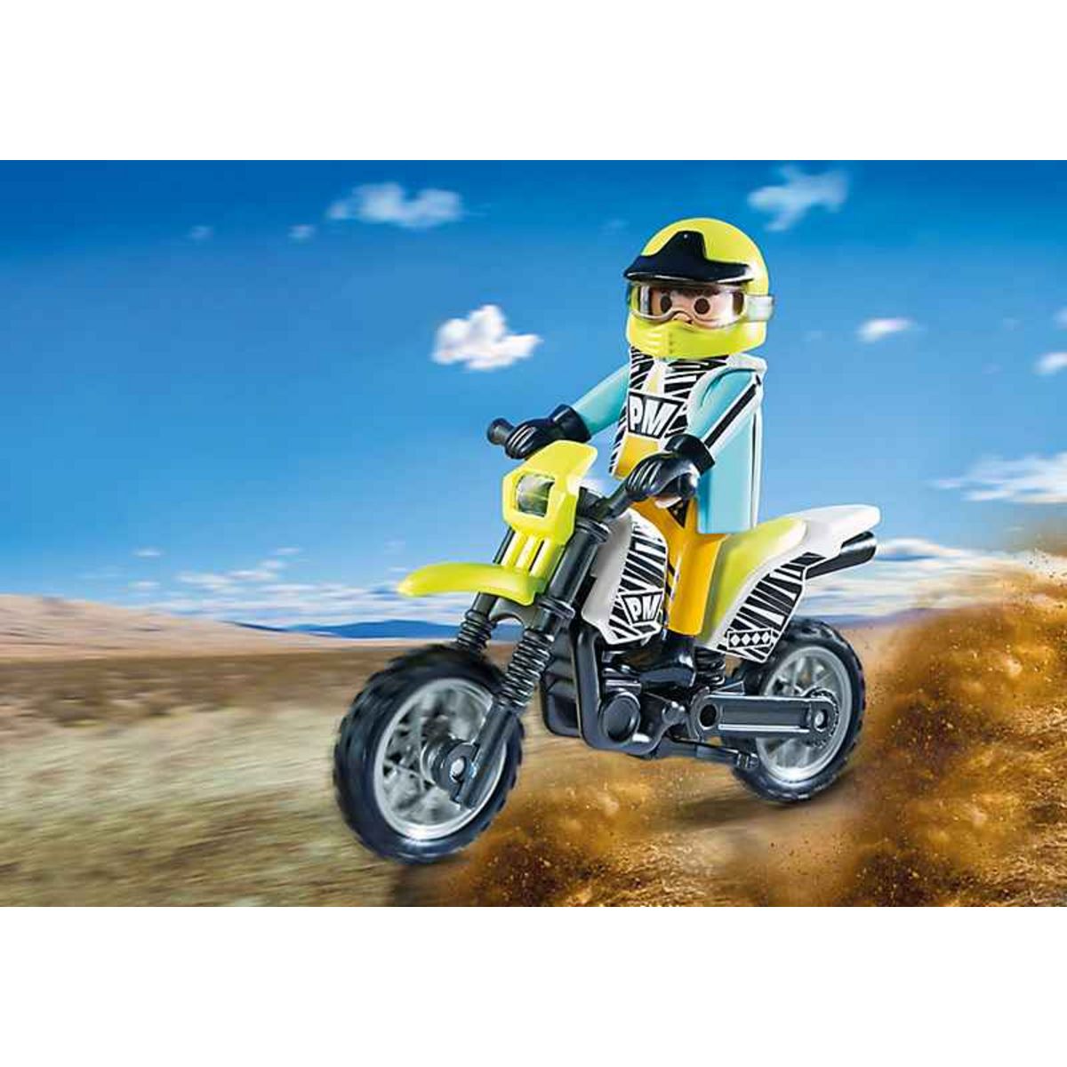 PLAYMOBIL 5525 Moto Enduro pas cher 