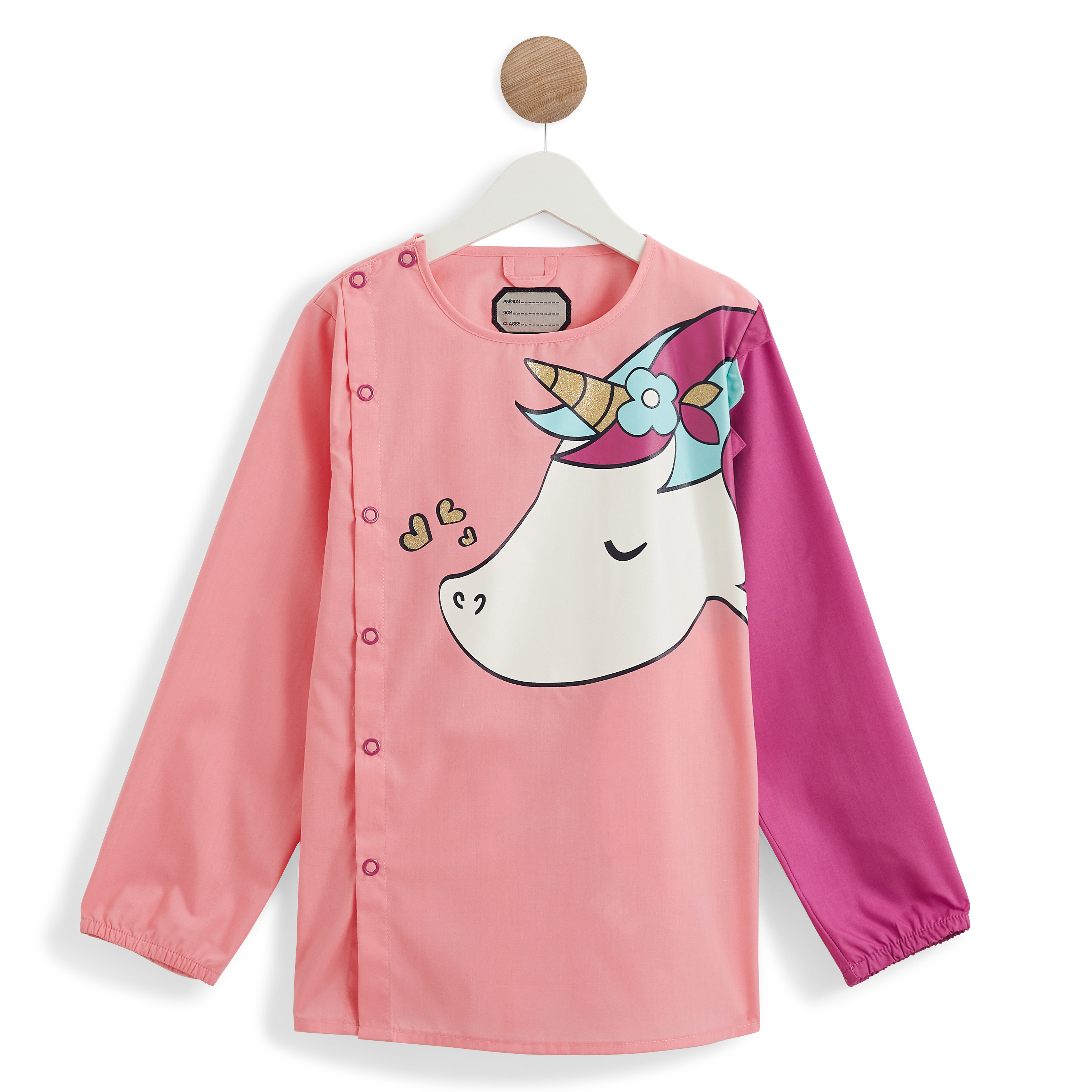 Tablier+Toque Kid Rose - LICORNE