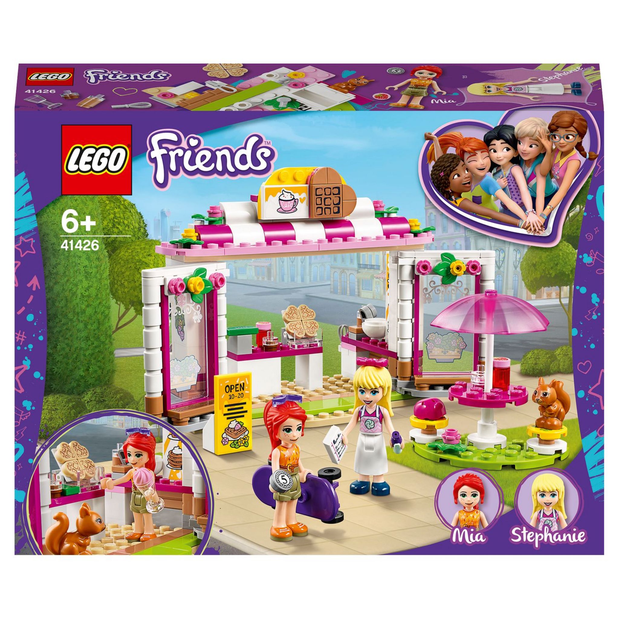 LEGO LEGO Friends 41758 Le Calendrier de l'Avent 2023, avec 24 Cadeaux dont  8 Figurines d'Animaux, 2 Mini-Poupées, Cadeau Noël pas cher 