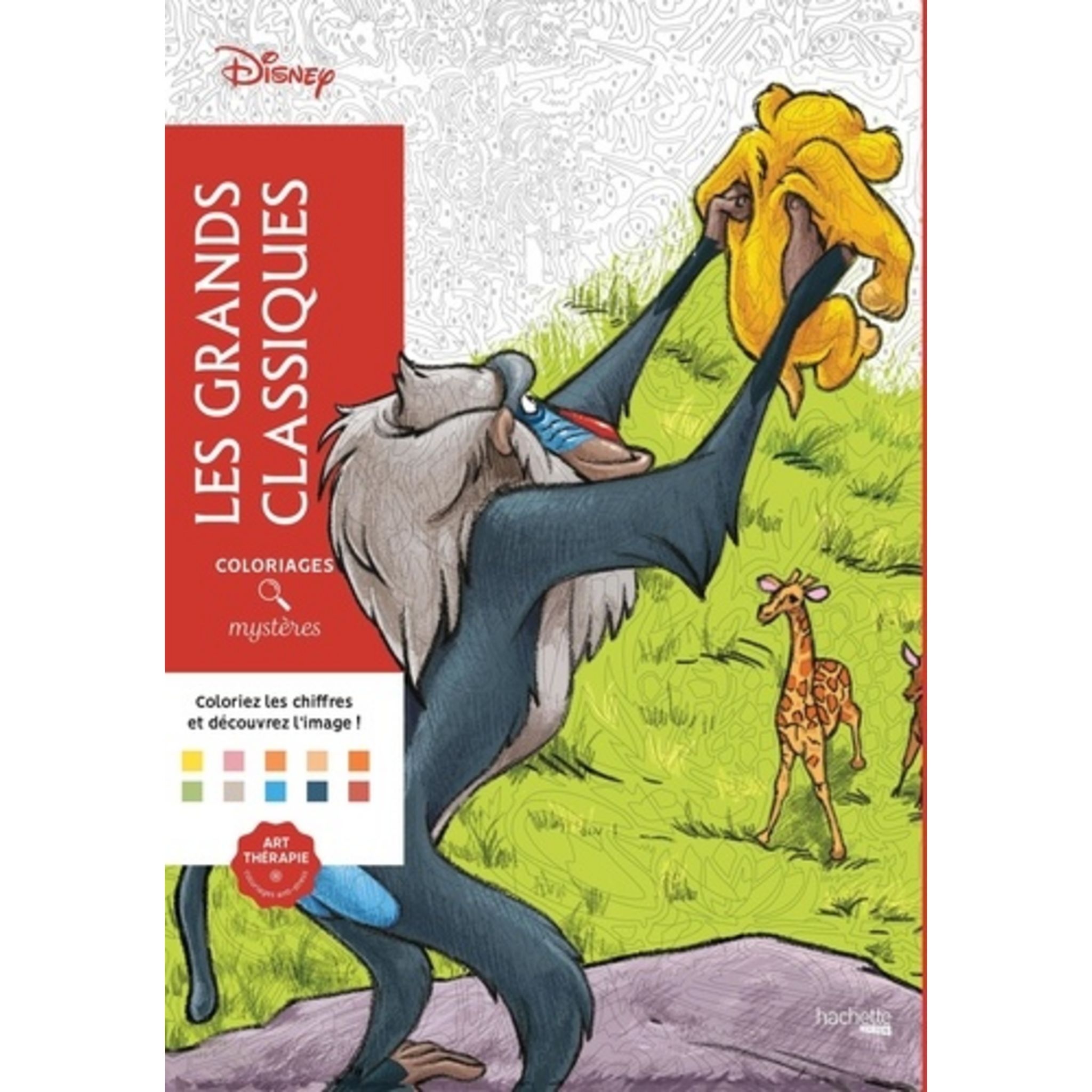 Coloriage Les Grands Classiques Disney LES GRANDS CLASSIQUES DISNEY, Disney pas cher - Auchan.fr